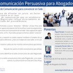 Comunicación persuasiva para Abogados