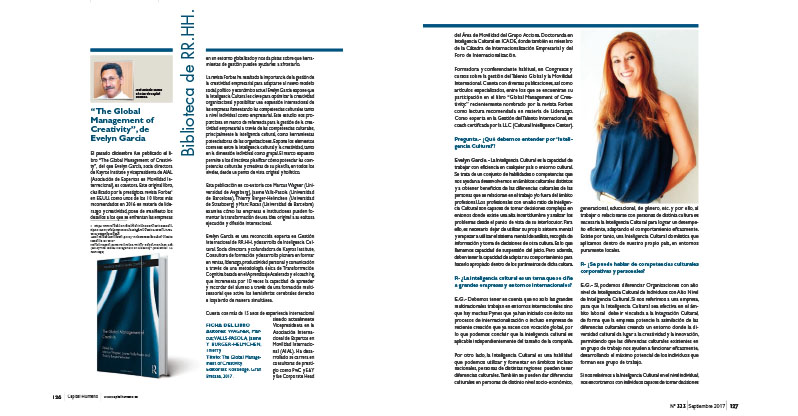 Entrevista en Capital Humano: “Invertir en el desarrollo de la Inteligencia Cultural en la compañía tiene un efecto directo en los resultados económicos”