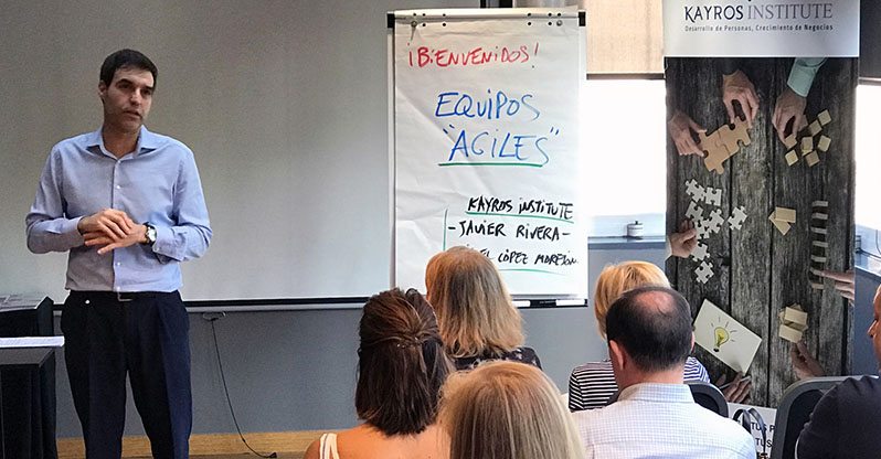 Workshop: "Equipos Ágiles: Cómo generar equipos auto-gestionados y flexibles”